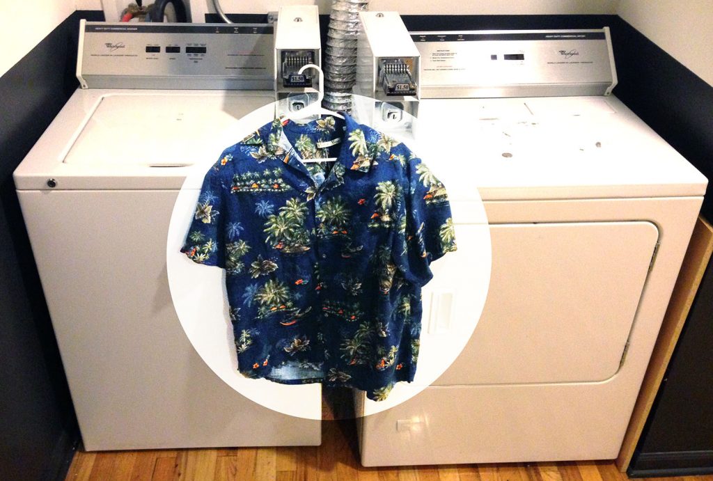 Happiness is just a Hawaiian shirt away.