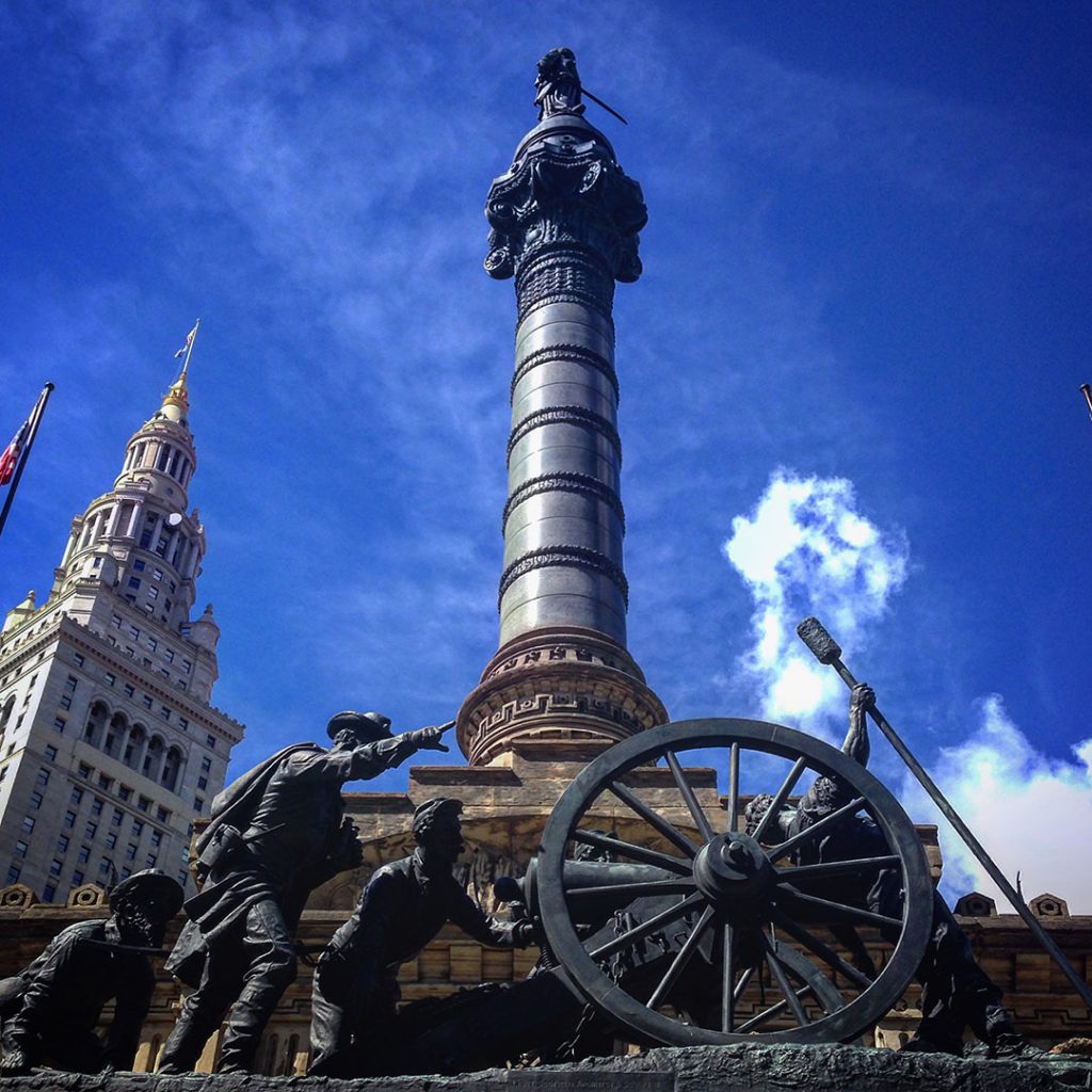 Soldiers' and Sailors' Monument in Clelveland