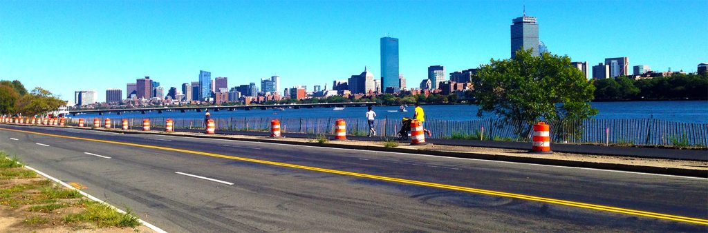 The Boston Skyline across the Charles