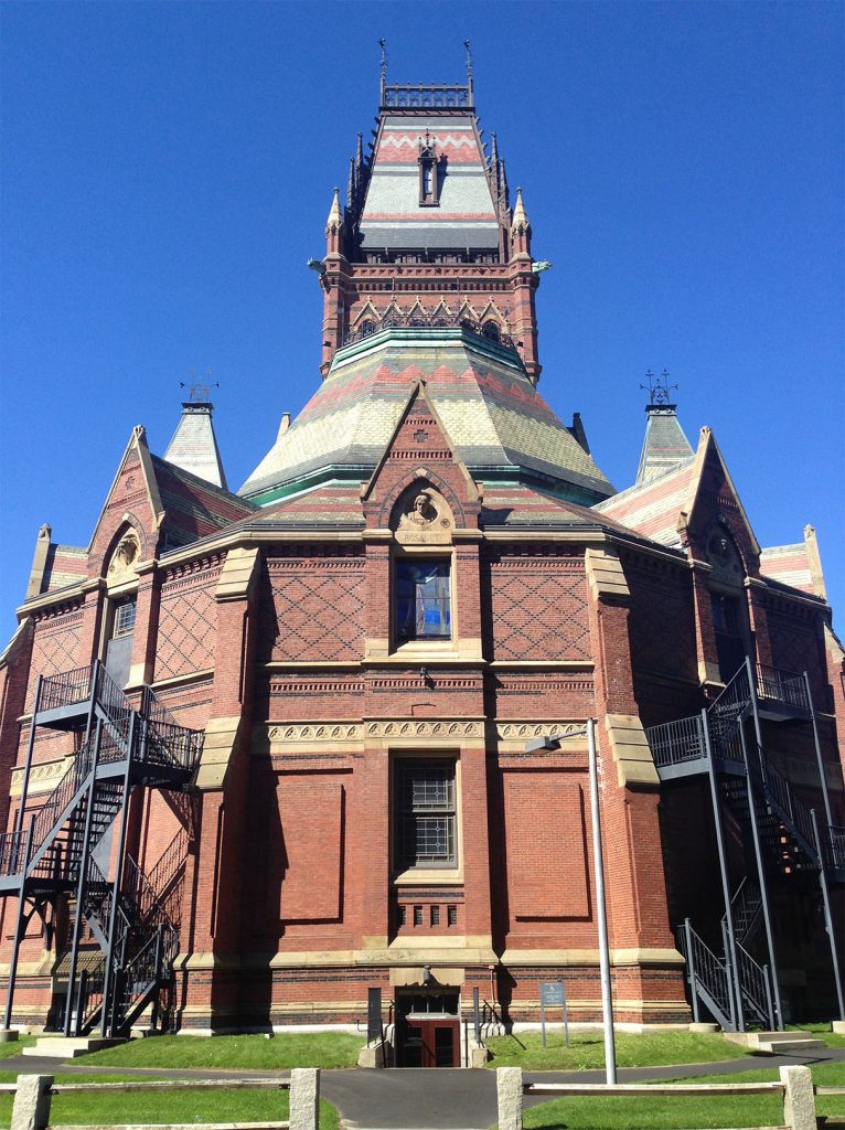 Memorial Hall on the Harvard campus