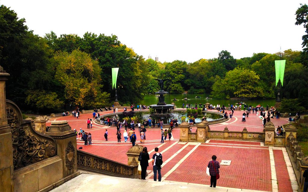 The sculpted space of Central Park