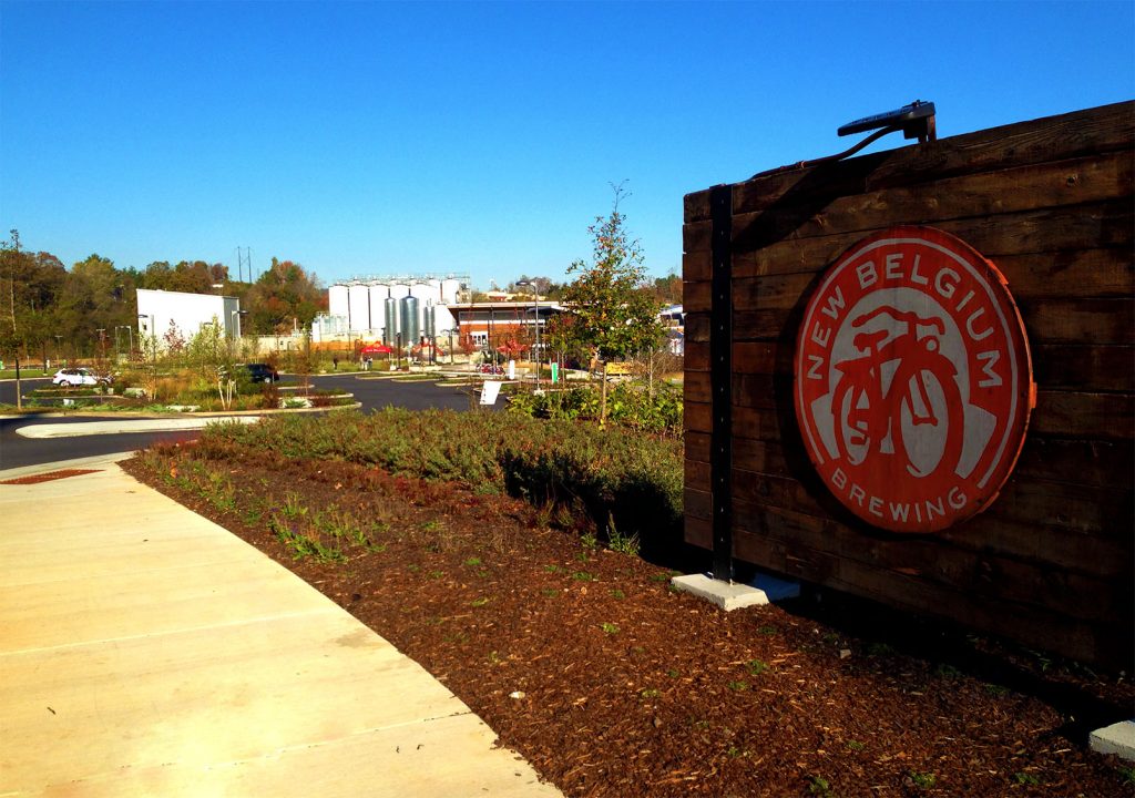 And then there's New Belgium's new East Mountains operation