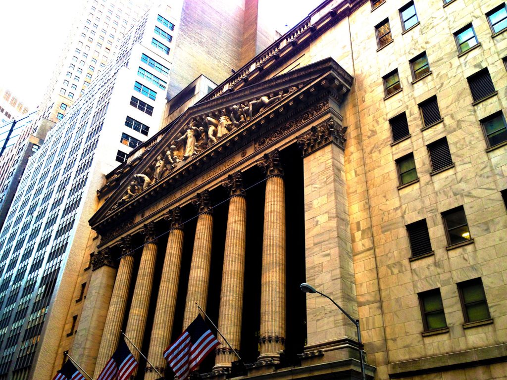 There was a lot to take stock in. The New York Stock Exchange