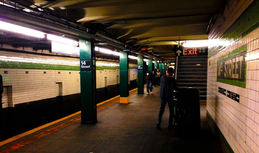 The infamous New York Subway