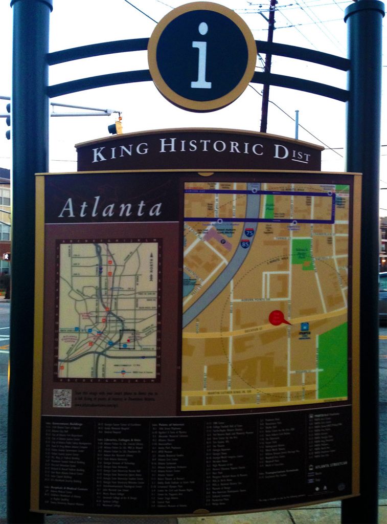 The King Historic District in Atlanta
